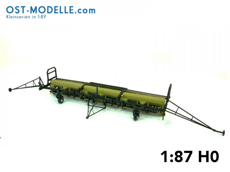 Koppelwagen T890 B01 3x Drillmaschine A202 schwarzolive siena Arbeitsstellung